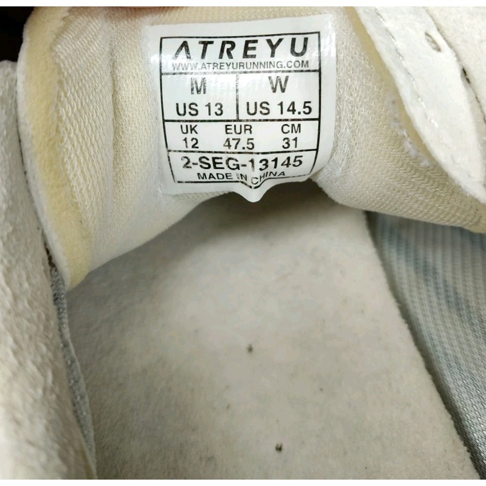 Atreyu The Artist Men's Athletic Running Shoes Sneakers Wh/Gray Austin Size 13 - Picture 8 of 8
